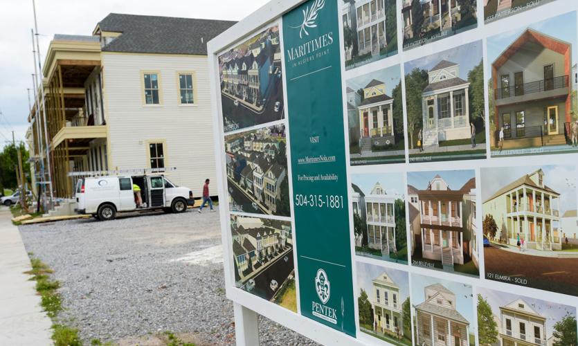 This chart shows how Algiers Point real estate prices have changed in