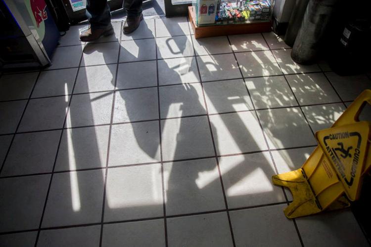 The fried chicken is always hot at Key's Fuel Mart on Rampart Street