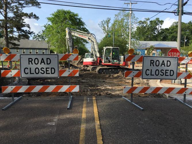 Section of Girod Street in Mandeville closed for roadwork Traffic
