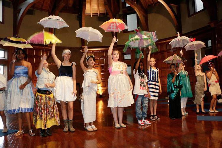 Ogden Fashion Camp costumes inspired by art News