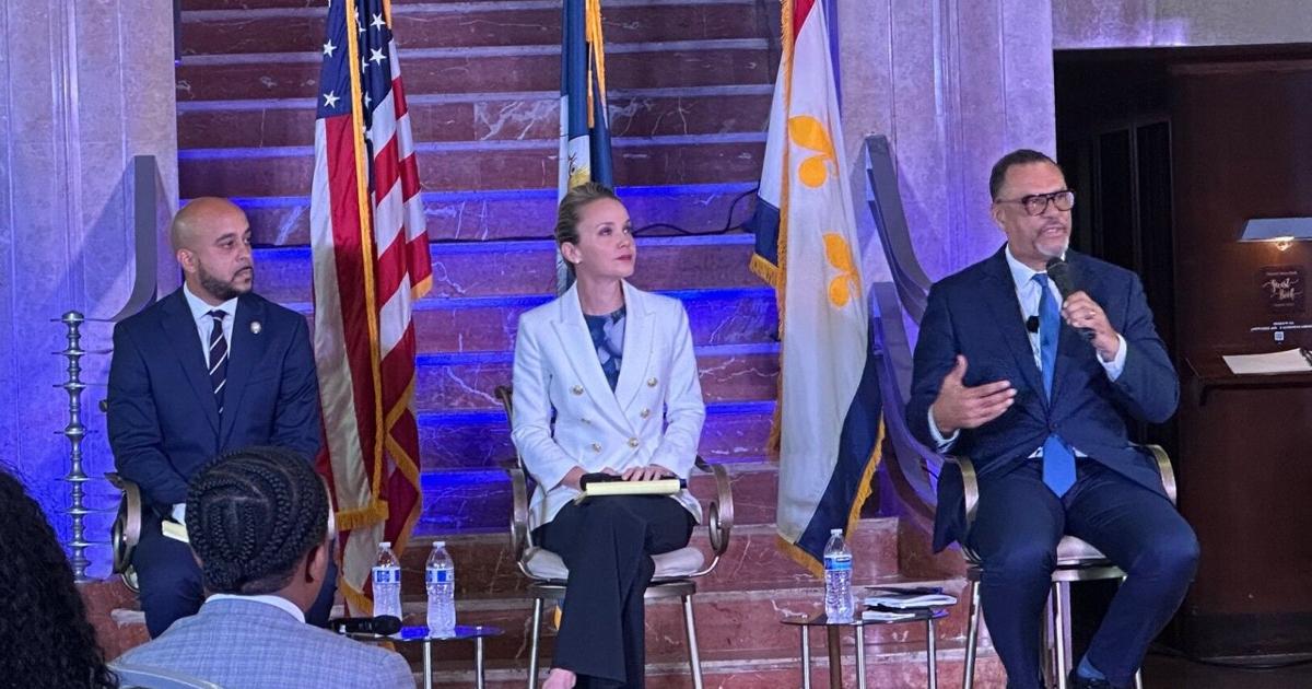 Tensions mount for top New Orleans mayoral candidates at Lakefront Airport forum
