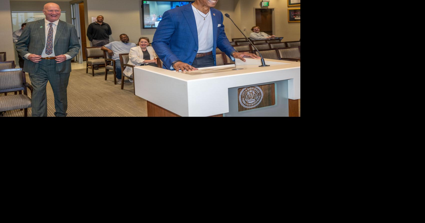 Wake Up BR’s Damon Singleton honored at Baton Rouge Metro Council meeting