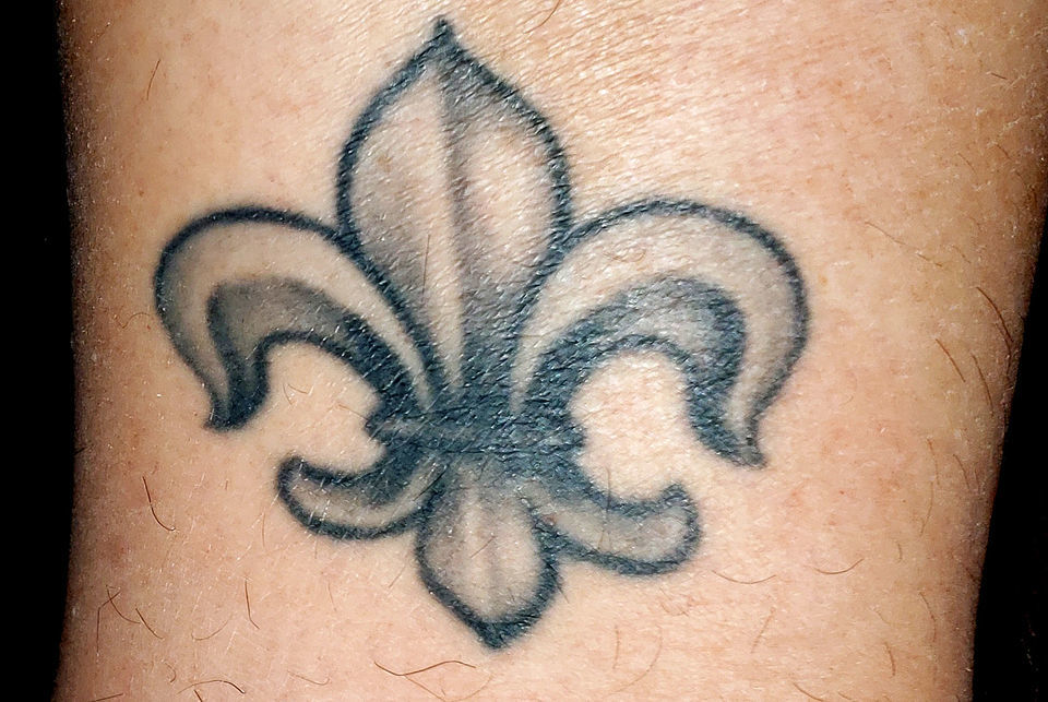 saints football tattoos