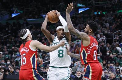 Pelicans Celtics Basketball