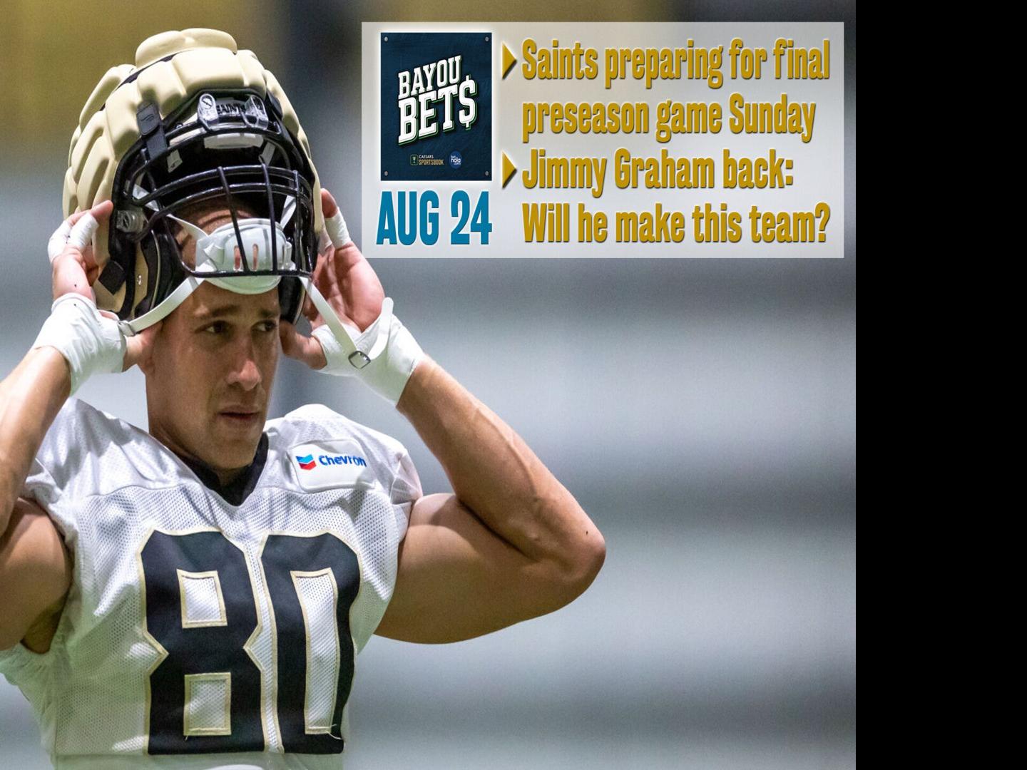 Saints ready for Texans; Jimmy Graham back: Watch Bayou Bets, Sports  Betting