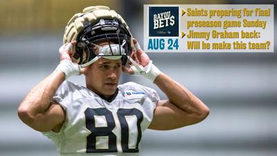 Saints ready for Texans; Jimmy Graham back: Watch Bayou Bets