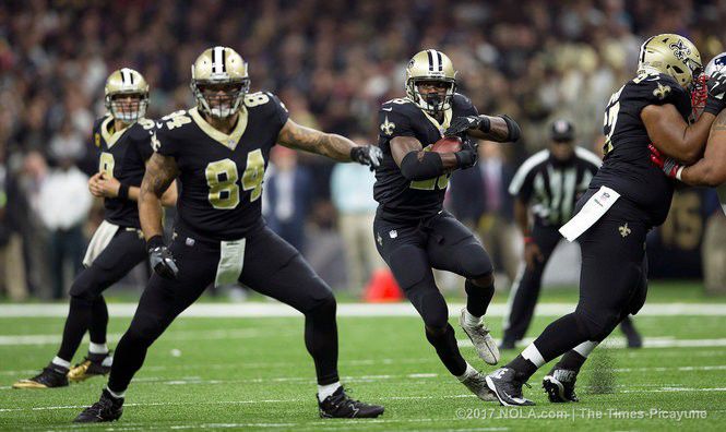 Adrian Peterson with the Saints is new, strange and full of expectancy