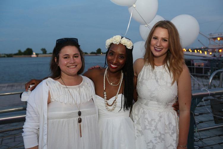 Diner en Blanc New Orleans takes over Spanish Plaza for one night