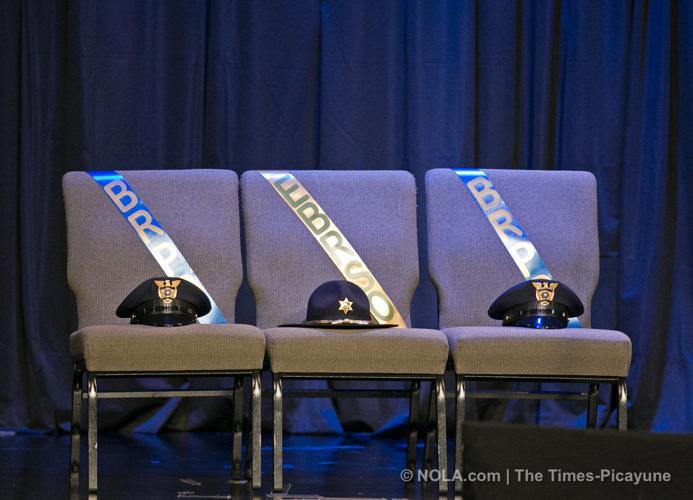 Wives of Baton Rouge officers killed in shooting speak at memor