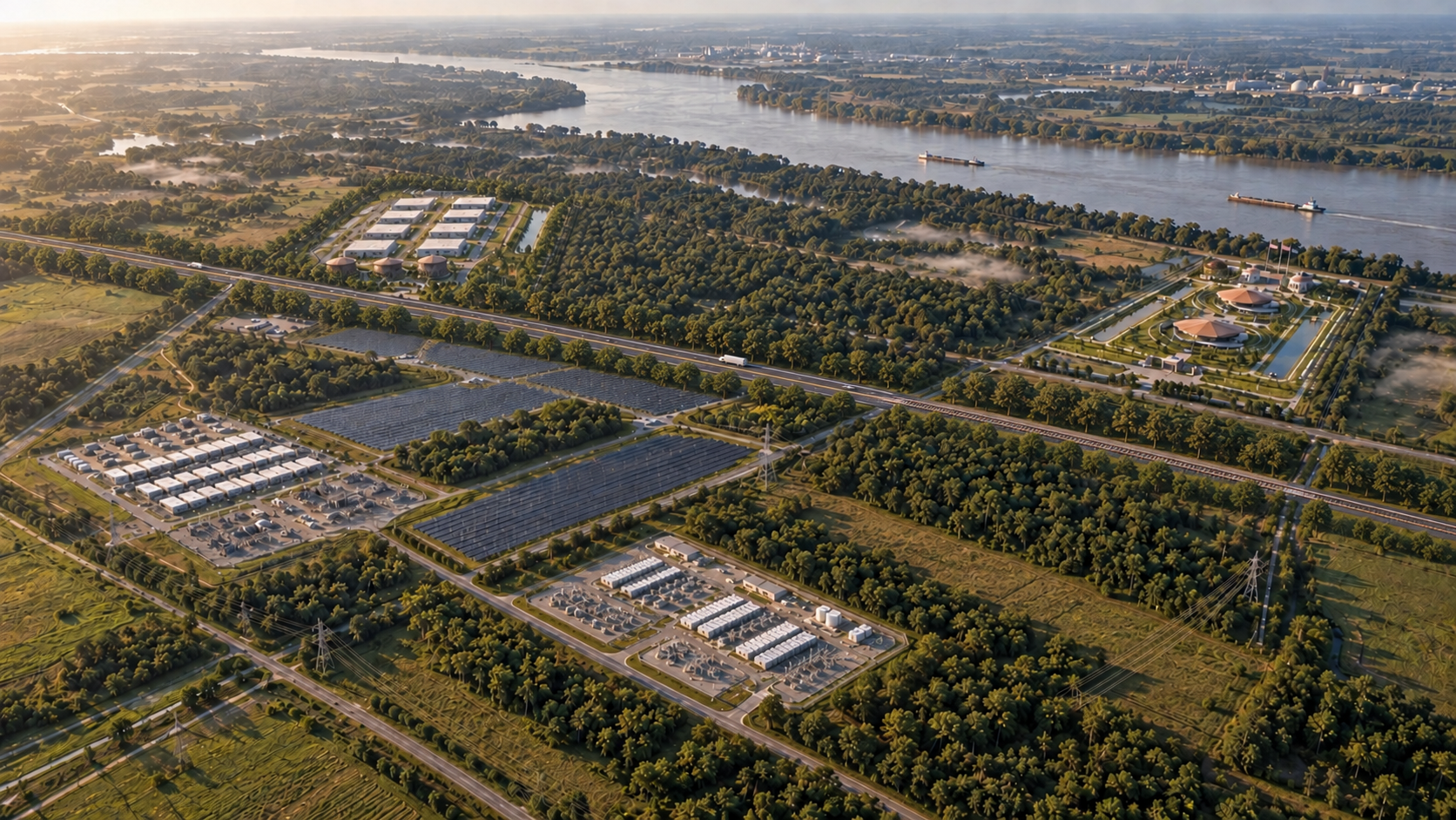 nola.com - Jonah Meadows - Nuclear reactors, data center campuses, gas-powered plants proposed in Iberville, Ascension