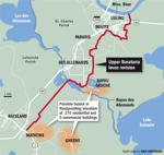 Upper Barataria hurricane risk reduction levee