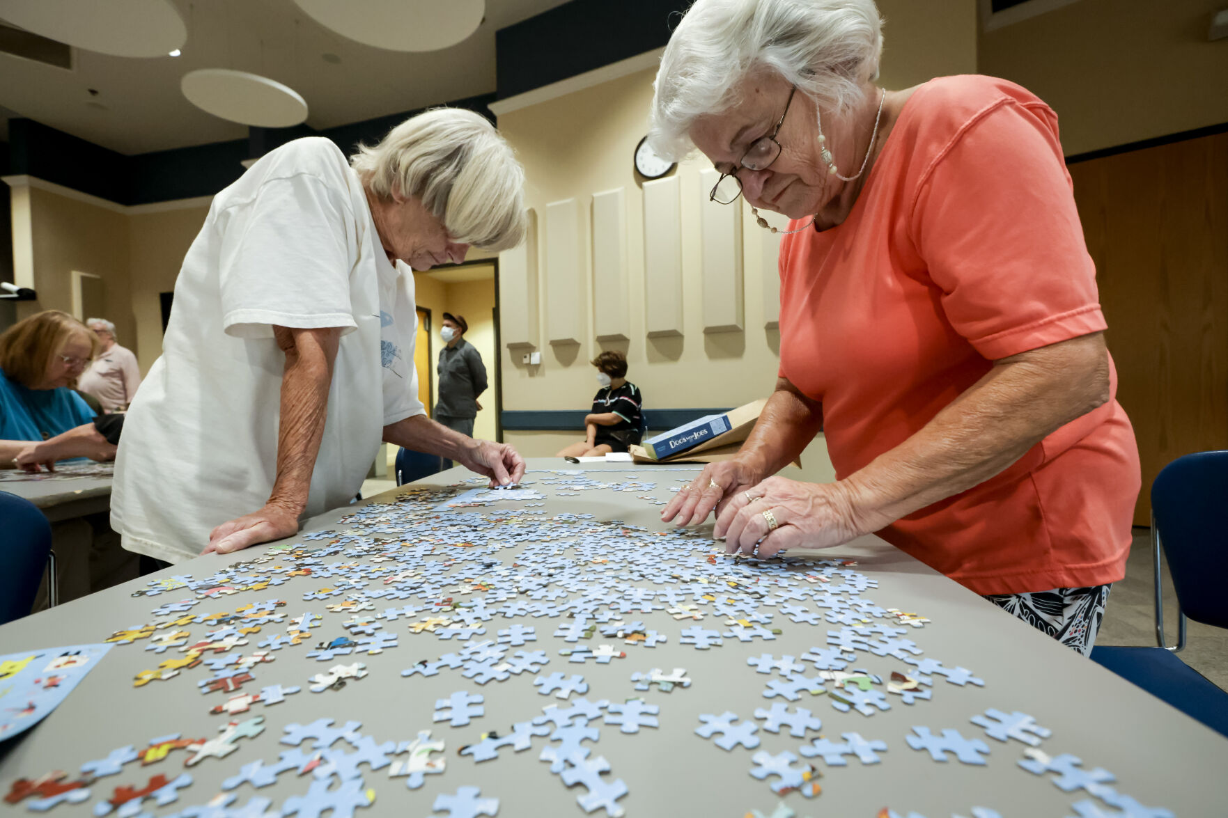 Jigsaw puzzle fans will lay it all on the table at event Jigsaw puzzle fans will lay it all on the table at event