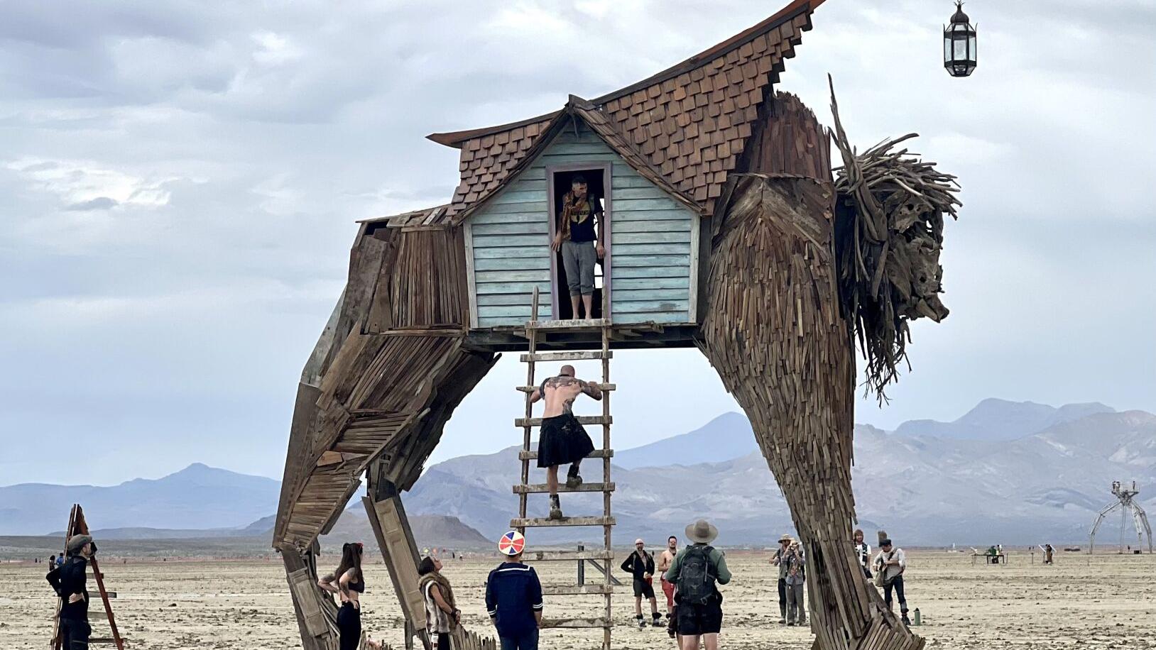 Burning Man 2023 sculture