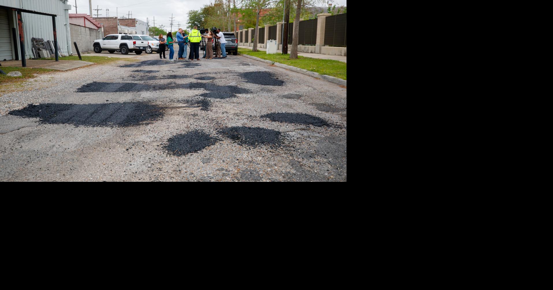 New Orleans has a new goal for fixing potholes. How City Hall plans to fill 1,500 a week