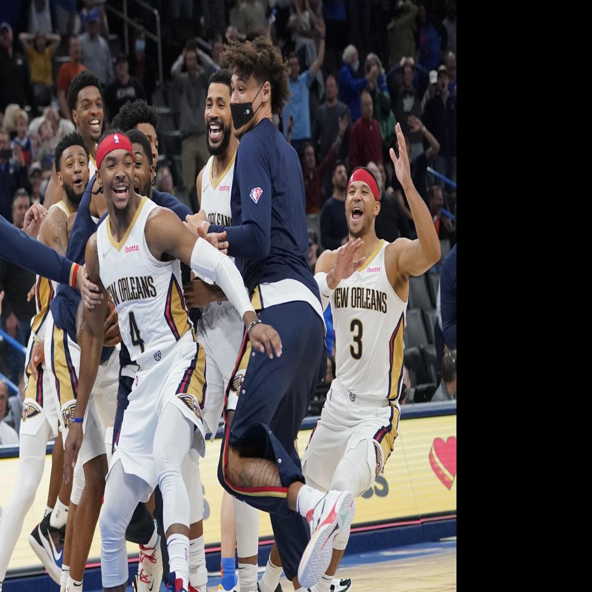 Vegas, baby: Devonte' Graham hits the NBA's longest game-winning shot in 25  years | Pelicans | nola.com