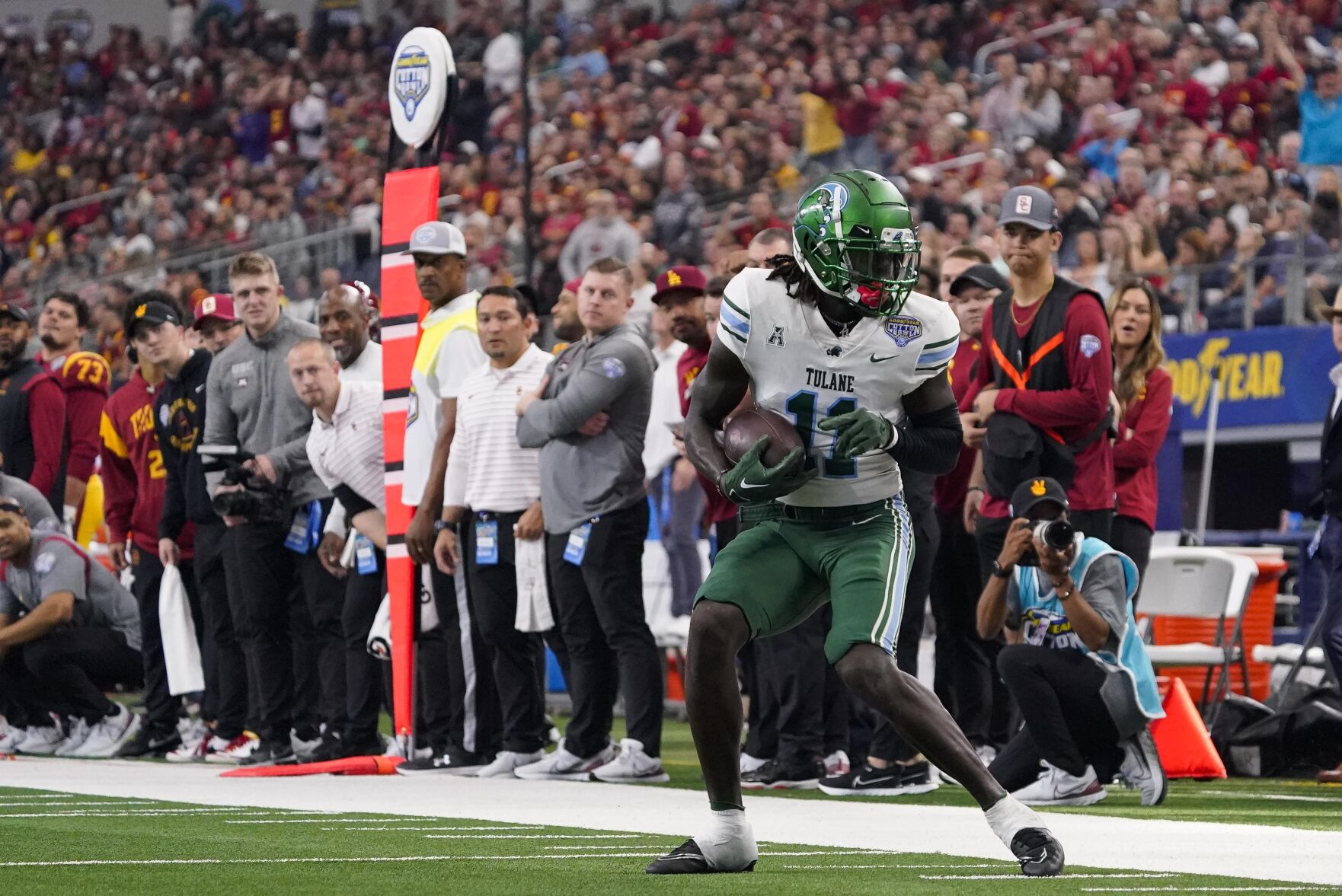 The sponge Tulane cornerback Jarius Monroe soaks up knowledge in all