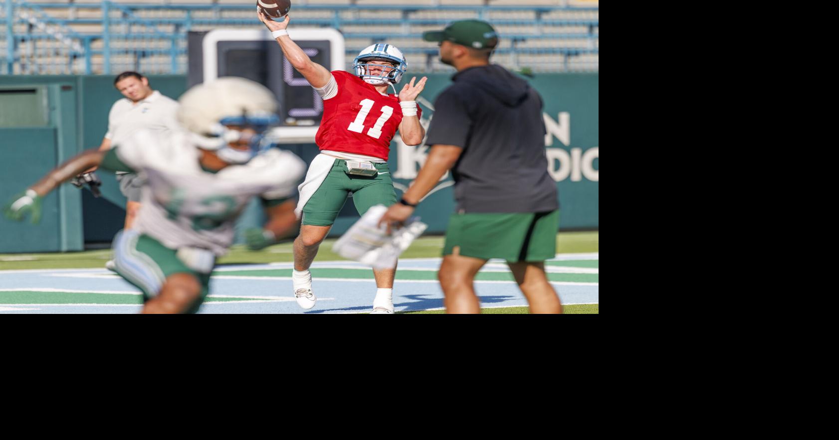 Out of the running for starting QB job in opener, promising Tulane freshman still impressing