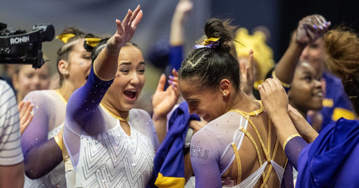 Photos: LSU Gymnastics Sets History against Arkansas | Multimedia ...