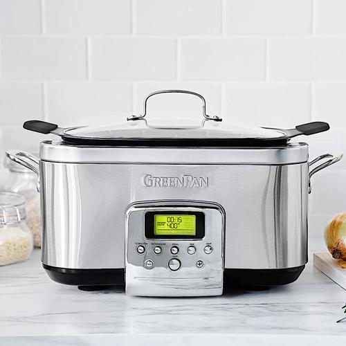 Hamilton Beach Stay or Go 6 qt Silver Stainless Steel Programmable Slow  Cooker - Ace Hardware