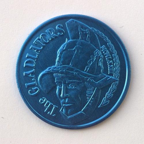 NEW ORLEANS MARDI GRAS KING CAKE FESTIVAL 2015 COLLECTOR COIN DOUBLOON THROW