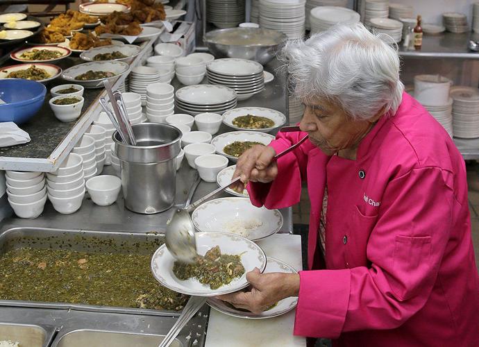 Gumbo Z'Herbes recipes from Leah Chase, Alma Glapion for Holy Thursday