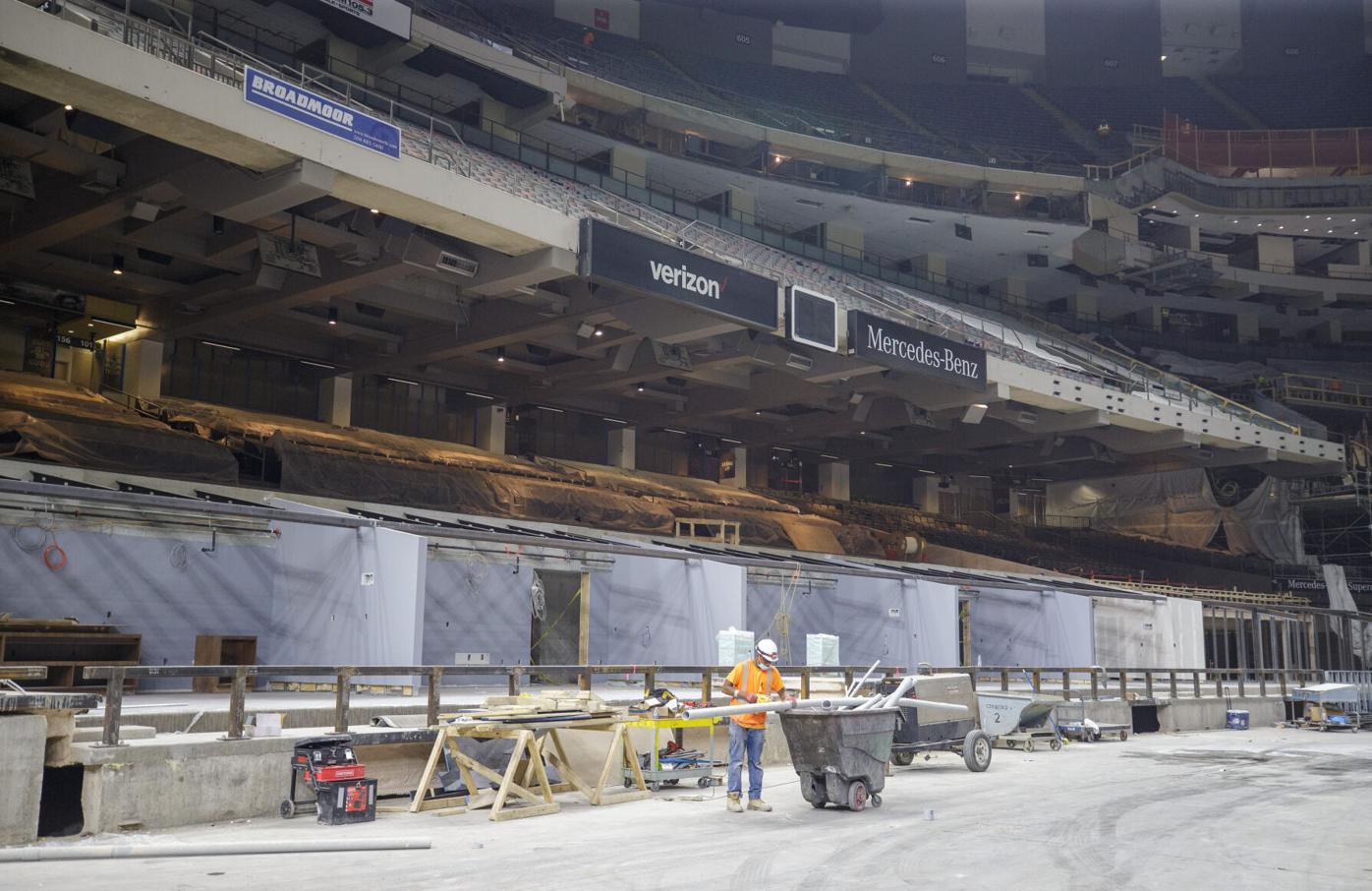 Top Construction Projects 2023: 6. Caesars Superdome renovations