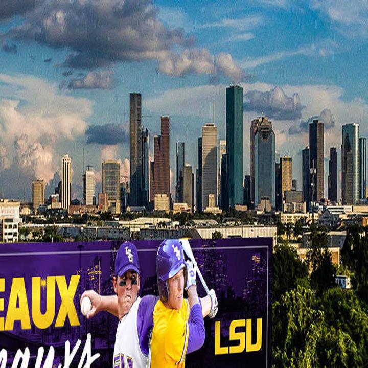 Geaux Streauxs': LSU supports former Tigers with billboards in Houston  ahead of World Series