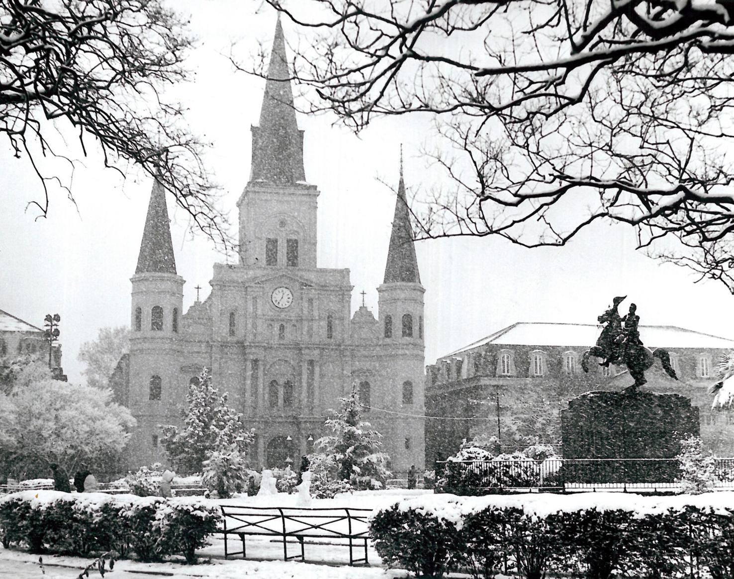 Has it ever snowed in New Orleans on Christmas Day? Weather