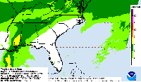 Zeta 7am Monday rainfall estimates