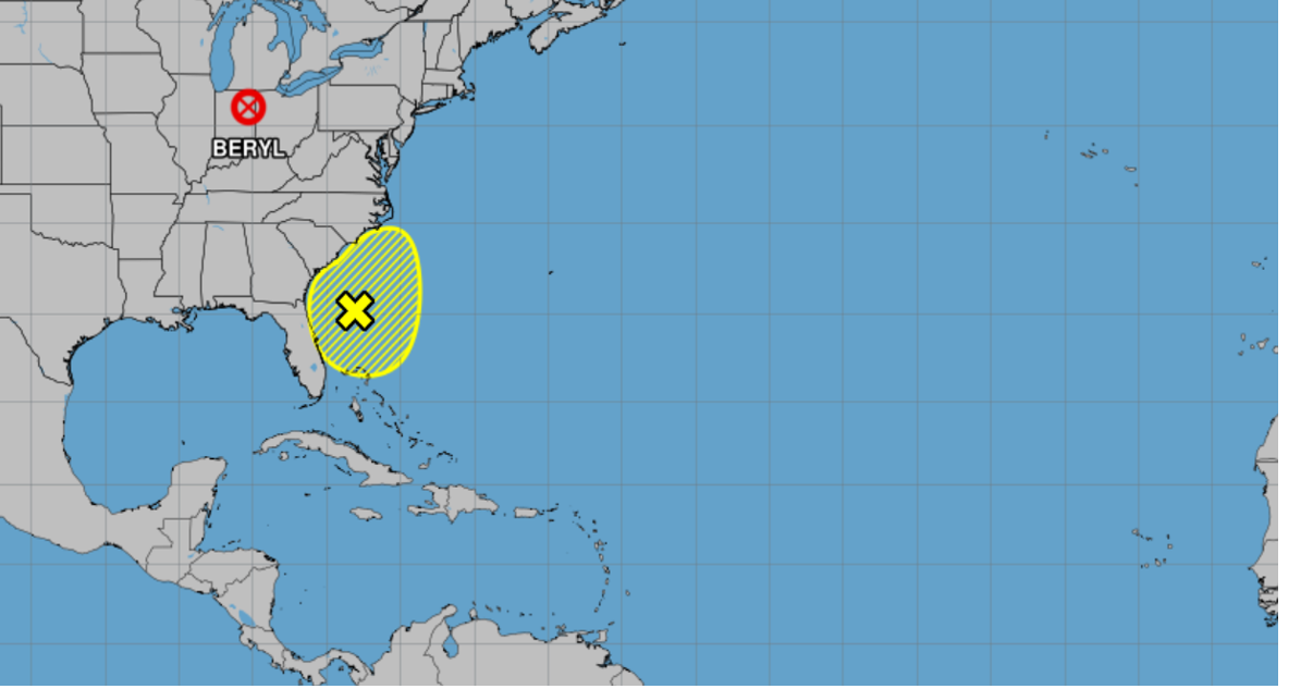 Another tropical disturbance forms as Beryl remnants move | Hurricane ...