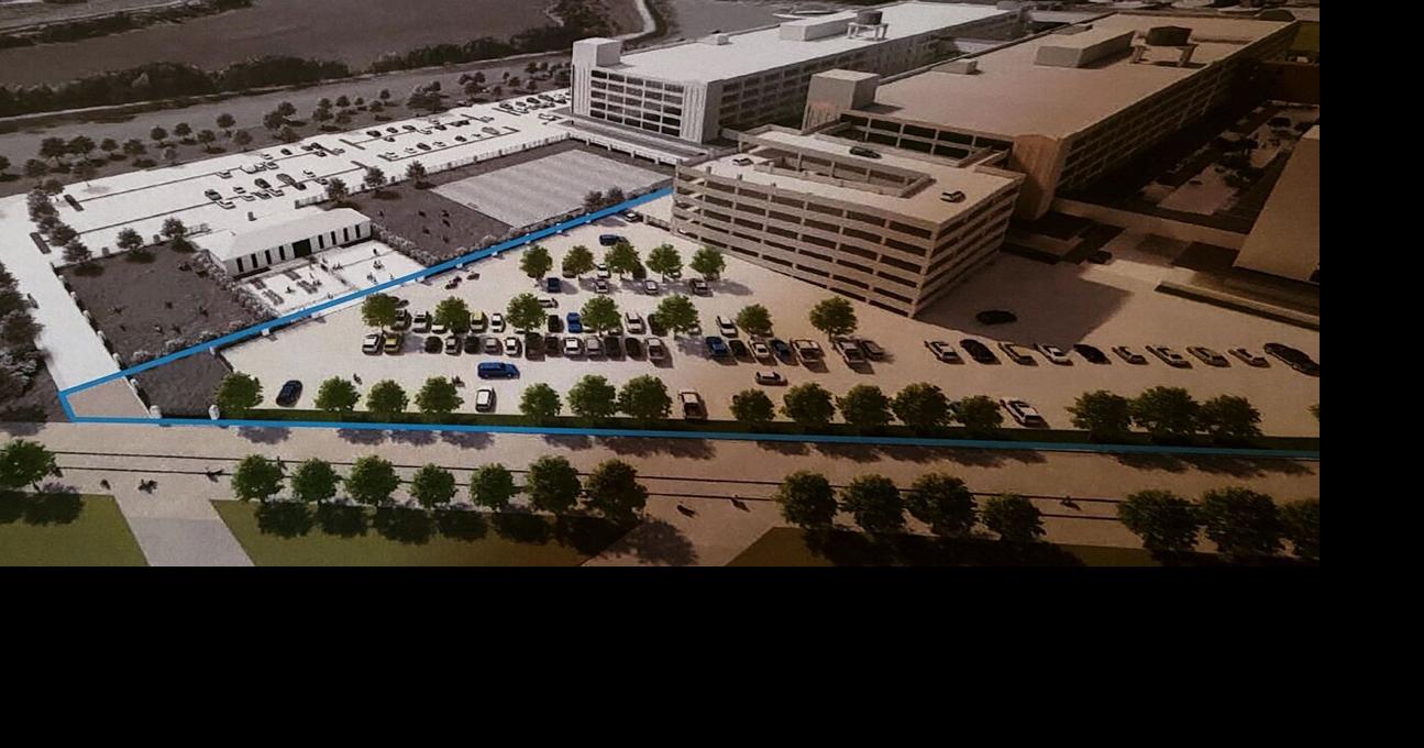 A rendering of the Naval complex at Poland Road after conversion to