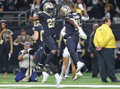 Alvin Kamara’s personalized Airheads a hit in Saints locker room