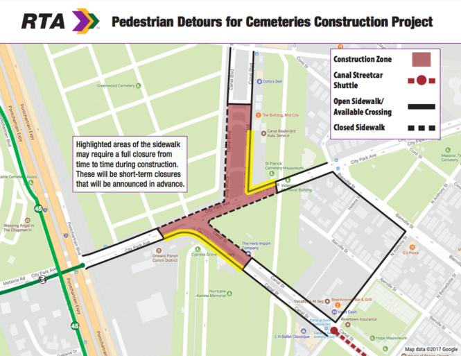 Canal Street Shutdowns