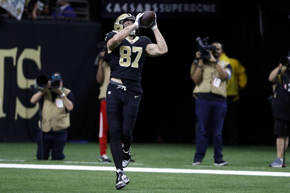 Saints' tight end Foster Moreau gives update on his knee injury