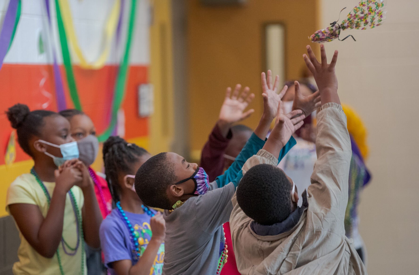 Photos Mildred Osborne Charter School in New Orleans celebrates Mardi