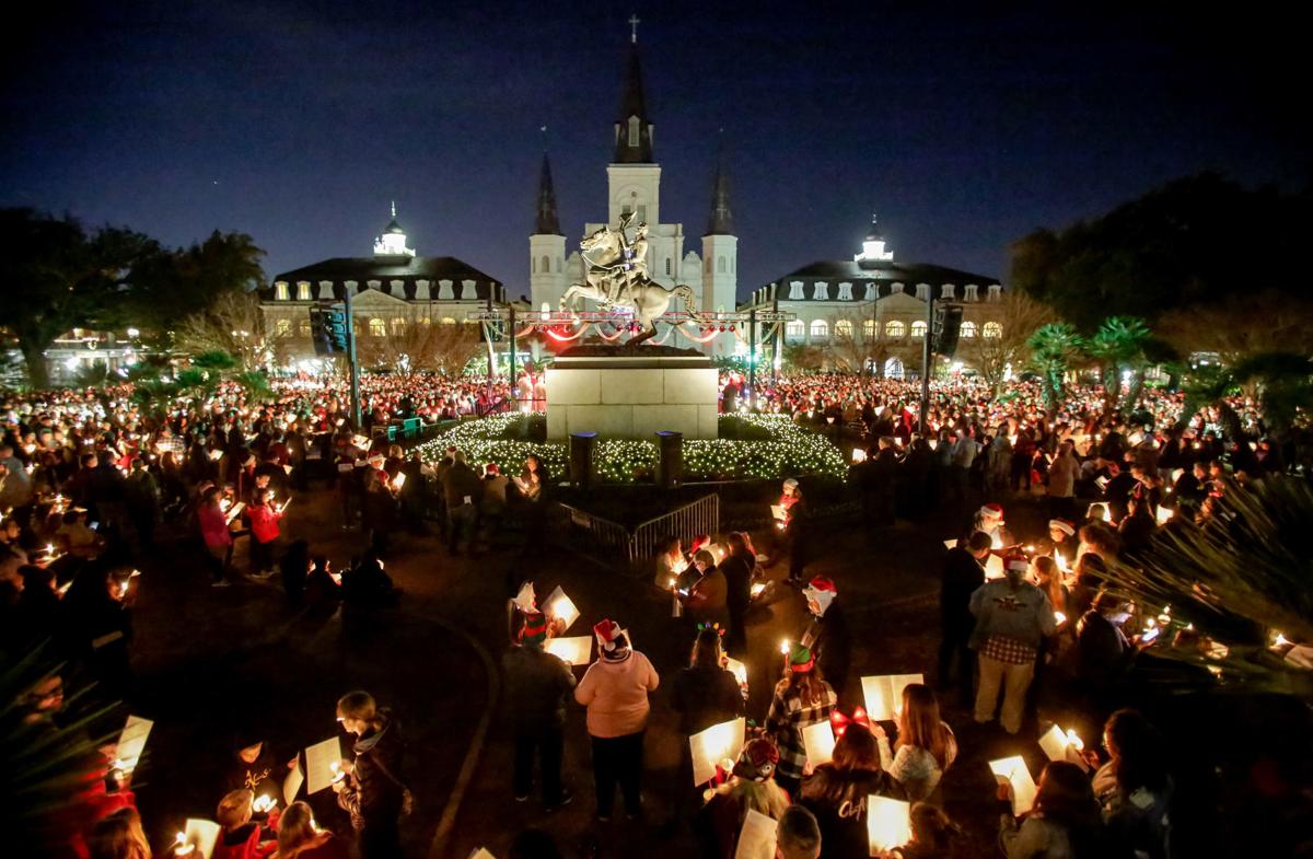 Caroling In Jackson Square Sunday There S A New Carol In The Songbook This Year Entertainment Life Nola Com