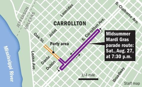 2022 Mardi Gras Parade Routes