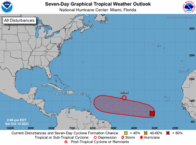 Tropical wave Oct. 14, 2023