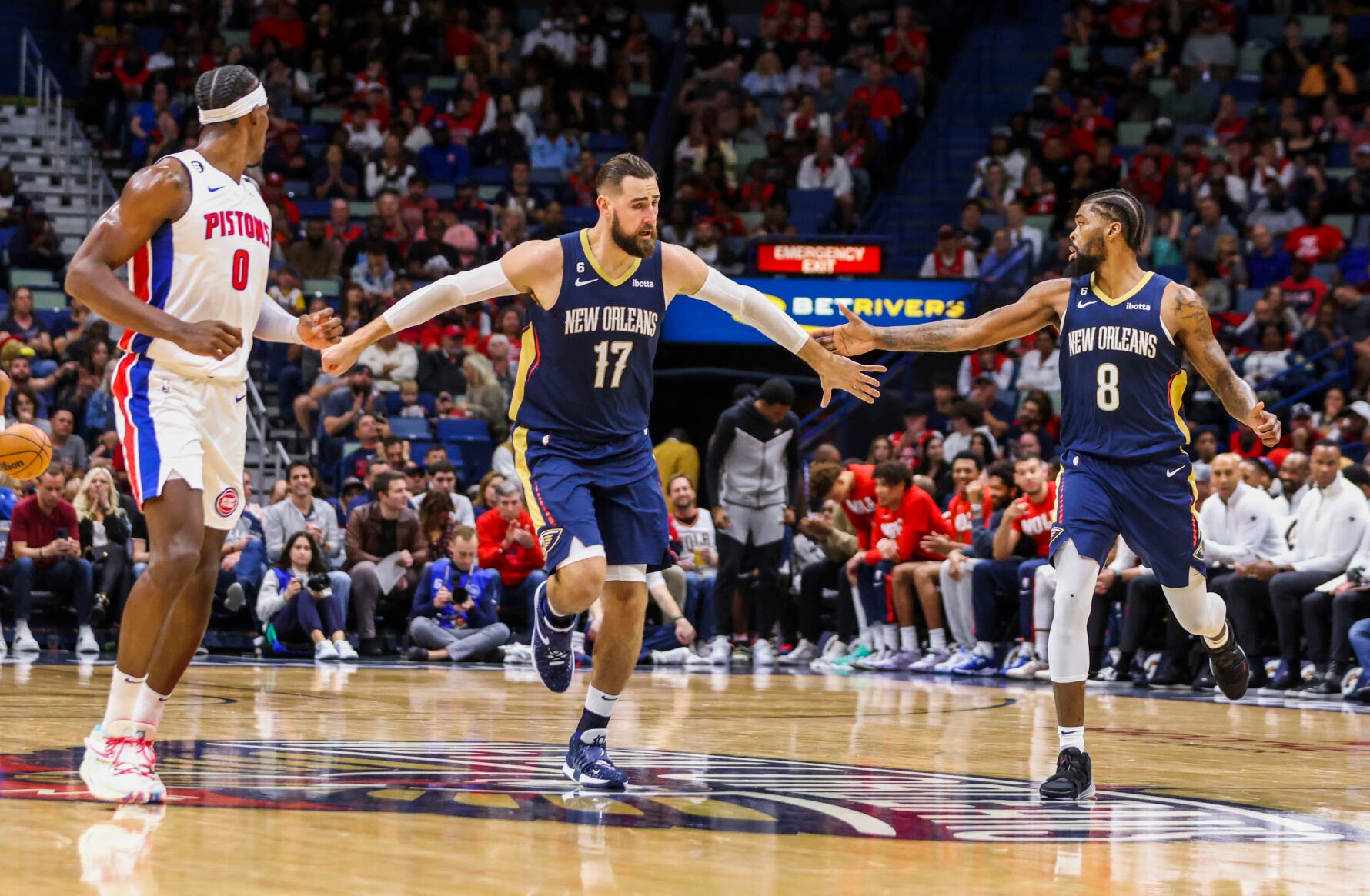 Pelicans Defeat The Detroit Pistons In A Close Game | Photos | Nola.com