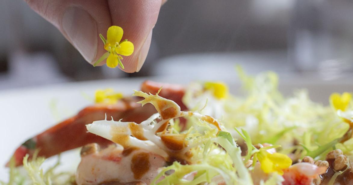 As garnishes or ingredients, edible flowers can add a dash of the ...