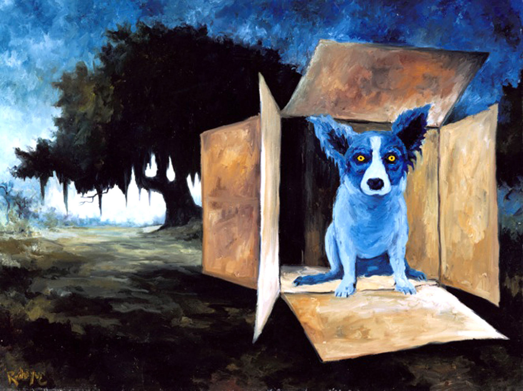 George Rodrigue retrospective opens Thursday in the French Quarter