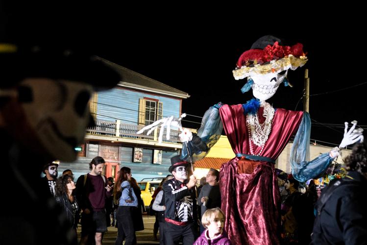 Dreamy Day of the Dead parade blends Mexican and New Orleans traditions