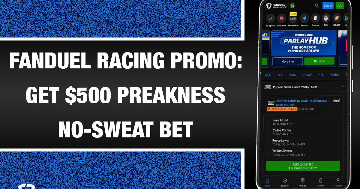 FanDuel Racing promo: Get $500 Preakness no-sweat bet | Sports Betting ...