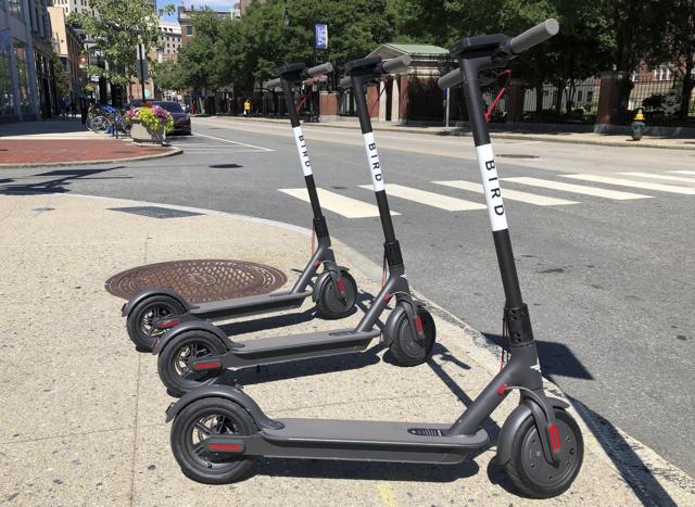 electric scooter on road price