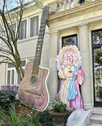 'Saint Dolly,' Mardi Gras house float, 5200 St. Charles Ave. STAFF PHOTO BY DOUG MacCASH 3.jpeg