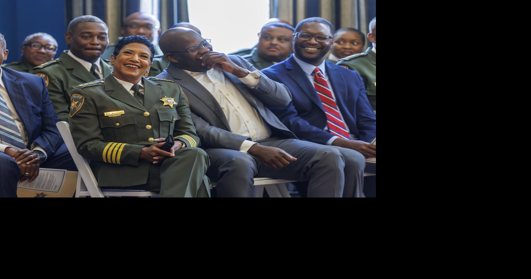 Michelle Woodfork sworn in as Orleans Parish sheriff, pledging integrity and accountability
