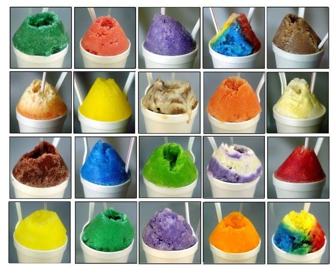New Orleans snowballs yearround? Yes, with holiday flavors, too