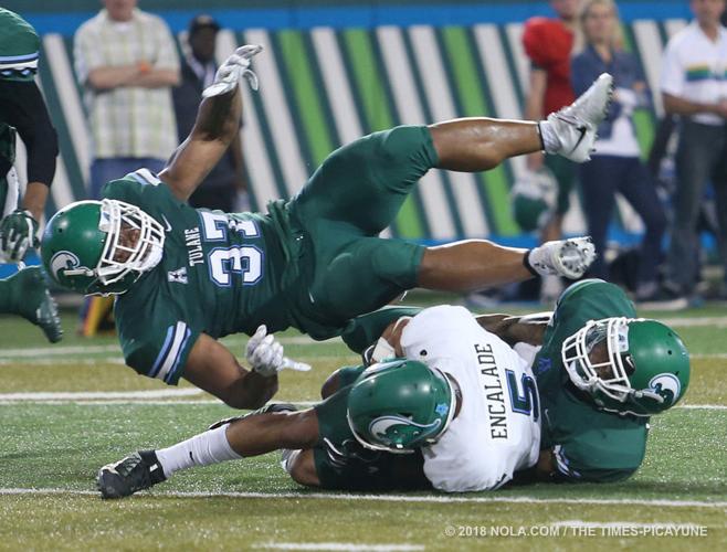 Tulane shows bigplay ability in spring game with Terren Encalade