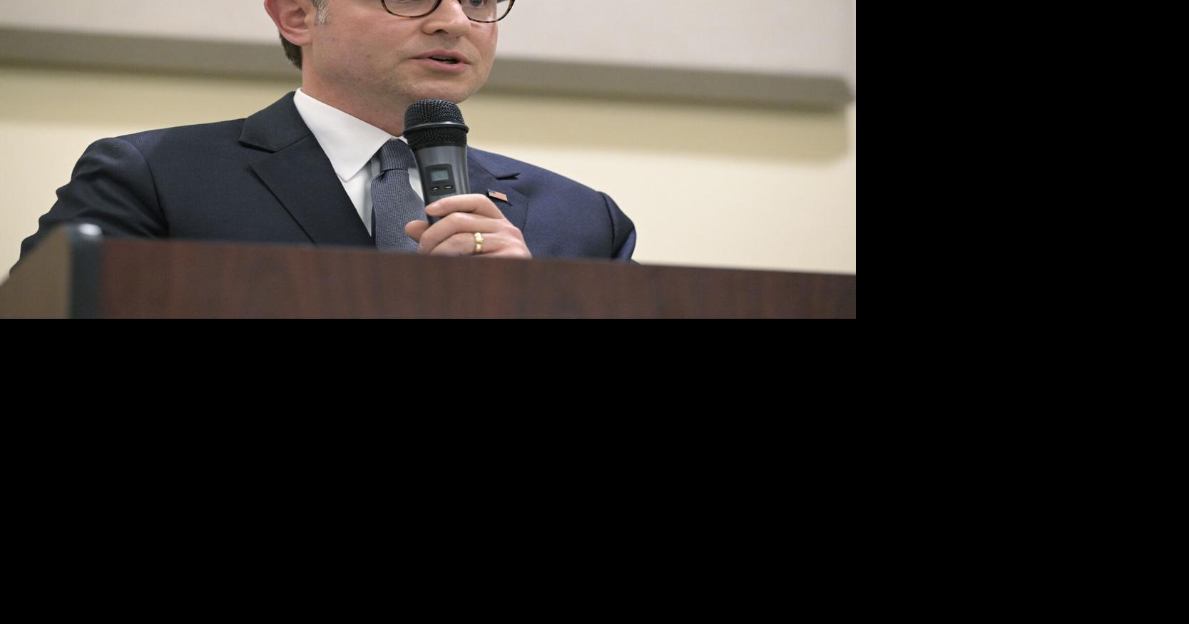 House Speaker Mike Johnson says there is no 'path' to a third term for President Trump