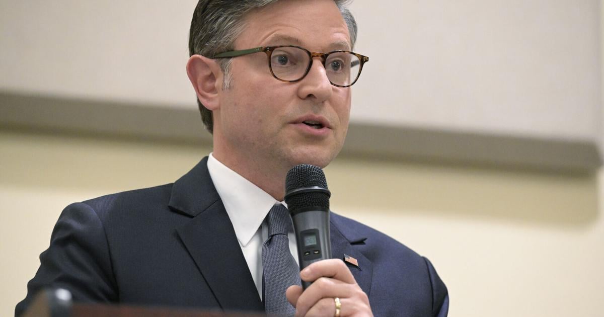 House Speaker Mike Johnson says there is no 'path' to a third term for President Trump